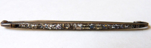 Broche barrette argent - , +