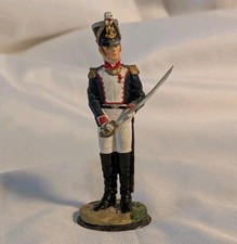 Lead soldier pewter - Line infantry major 1813 - 1815, Napoleon Empire
