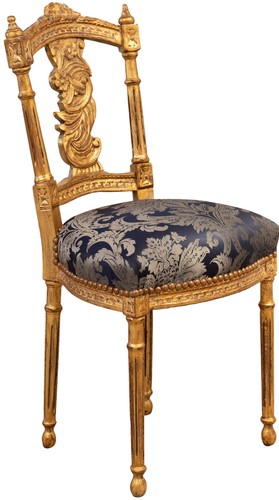 Chaise poltroncina style louis - poltroncina,