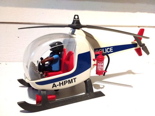 Playmobil police hélicoptère - playmobil,