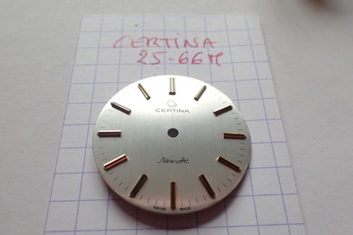 Certina 66m cadran blanc - 25-66m,