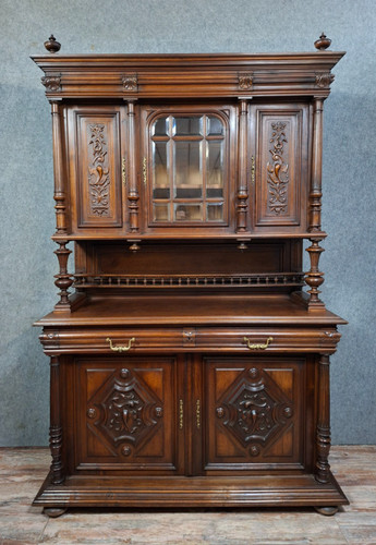 Buffet deux corps - , richement