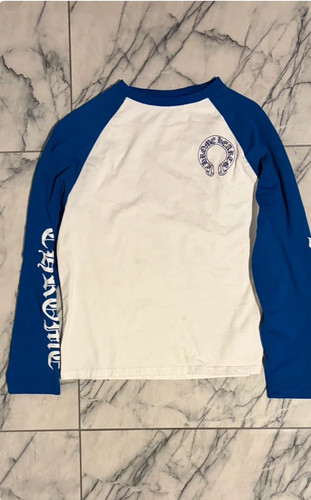 Chrome heart long sleeve - sleeve, small
