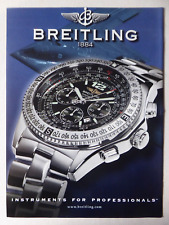 1/2002 PUB WATCH BREITLING WATCH CHRONOMETER AUTOMATIC NORTHROP WATCH B-2 BOMBER AD