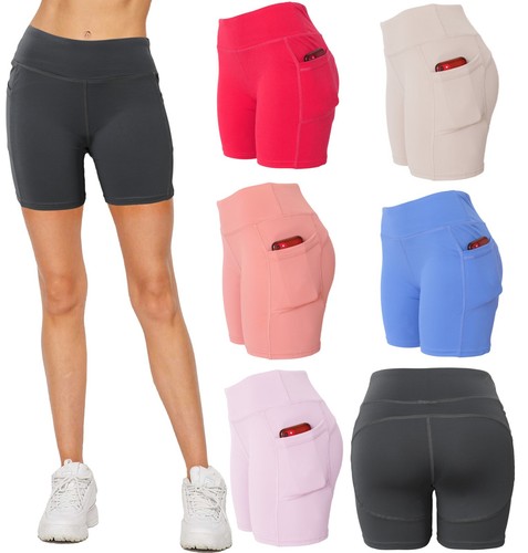 Women workout pockets biker - pockets,