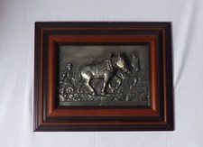 Magnifique Cadre en Etain avec