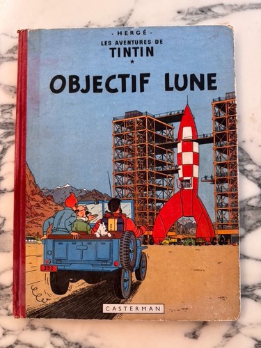 Tintin objectif lune - tintin,