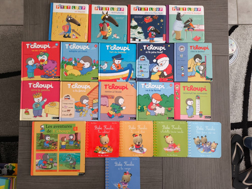 Livres tchoupi 5 - +,