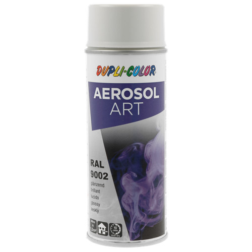 Bombe peinture gris blanc - peinture,