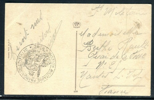 Cachet mission militaire - de,