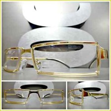 Neuf Homme Femme Contemporain Mode Jour Nuit Transparent Lentille Lunettes Club