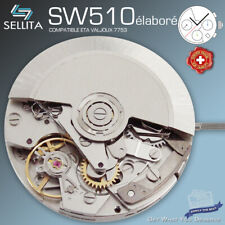 MOVEMENT SELLITA SW510, AUTOMATIC TRICOMPAX CHRONOGRAPH - compatible ETA 7753