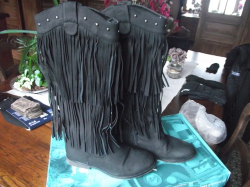 Bottes a franges mustang - /😍,