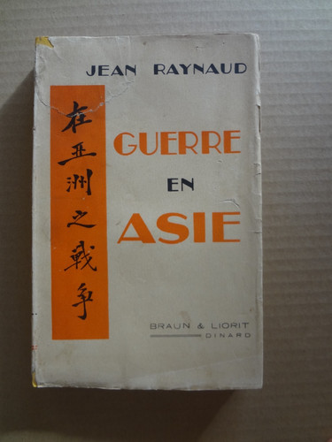Livre guerre asie - livre, jean