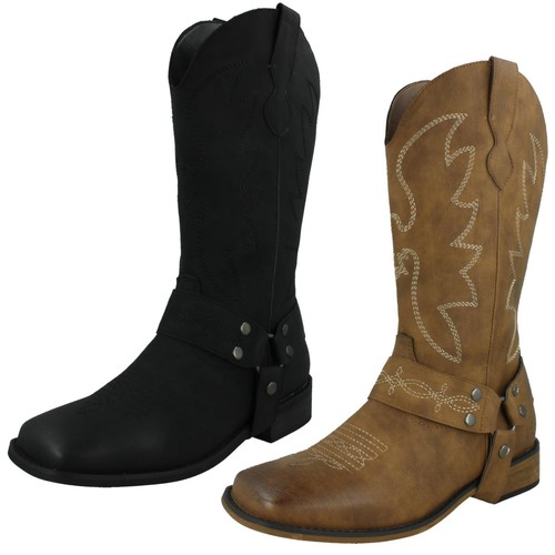 Bottes cowboy spot talon - cowboy, à