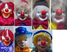 7 clowns mécaniques musicals