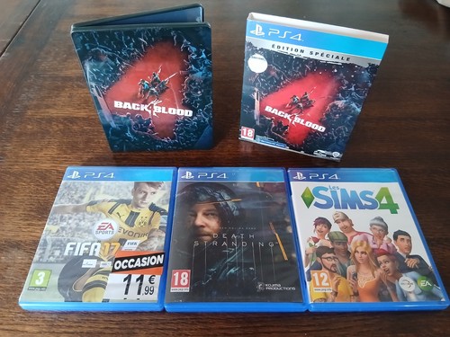 Lot jeux playstation ps4 - 4, 4