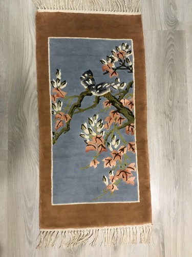 Tapis soie chine chinois - tapis,
