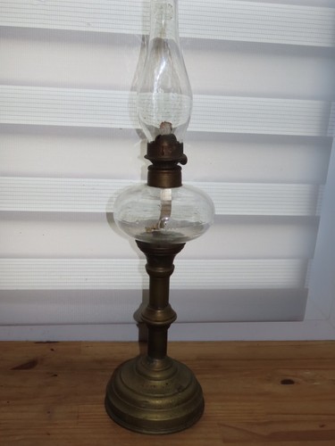 Ancienne lampe petrole sncf - lampe, a