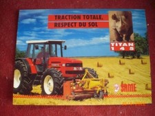SAME TITAN 145 8/1994 F TRACTOR ADVERTISING BROCHURE