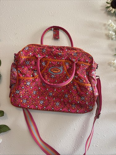 Oilily bag red floral travel - oilily,