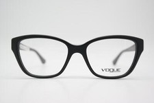 Lunettes VOGUE VO 2835 Noir Métallique Ovale Monture De Lunettes Neuve
