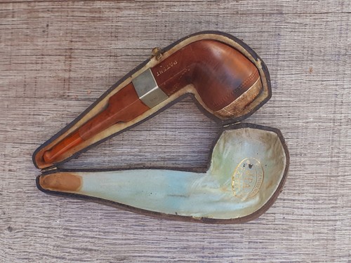 Pipe art déco 1920 écume - art,