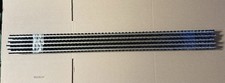 GarGraves 102 O Gauge 3 Rail 37" Phantom Flex Track W/wood ties, Tinplate, 10Pcs