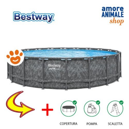 Bestway piscine ronde apx 365 - ronde,