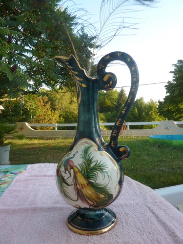 Vase pichet paon - "le, la
