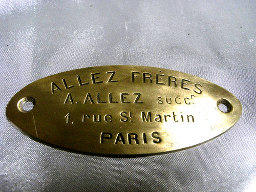 Ancienne plaque en - 🇫🇷,