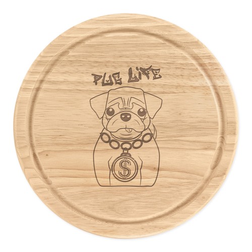 Carlin vie chien rond - vie,