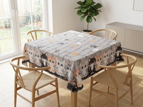 Nappe carré anti tache - , en