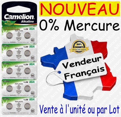 Batteries piles bouton - batteries,