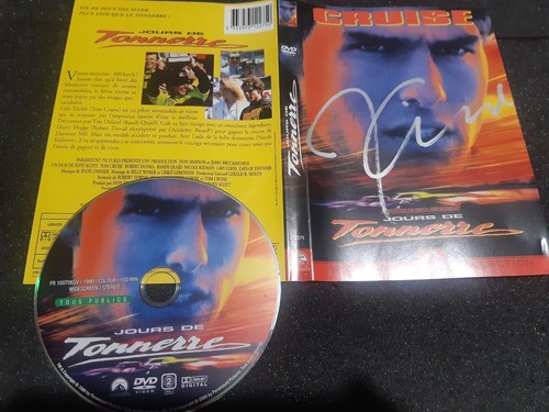 Tom cruise autograph dvd jours - tom,