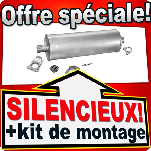 Silencieux intermédiaire pour - silencieux,