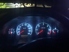 White LED Dash Light Kit for Nissan Patrol GU MK1/2/3 from DEC/1997 to FEB2003