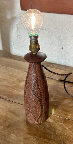 Lampe galuchat effet - galuchat,