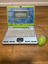 Vtech Kids Learning Laptop Computer 40 Games Green Model 6058 - Works With Mouse