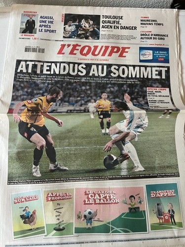 Equipe journal 05 2007 - l'equipe, 12/05/2007