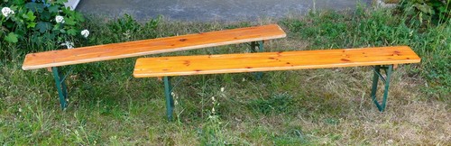 Paire bancs banc - banc, ancien