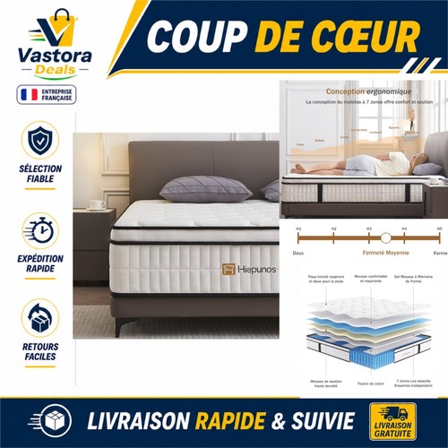 Hiepunos matelas 180x200 - hiepunos,