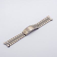 Original Movado Stainless Steel 18mm Beads of Rice Vintage Bracelet