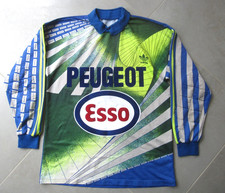 Maillot Adidas Sochaux Montbéliard Gardien 1994 Peugeot Esso Vintage M / L