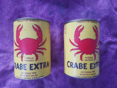 Tintin boites crabe aux - du,