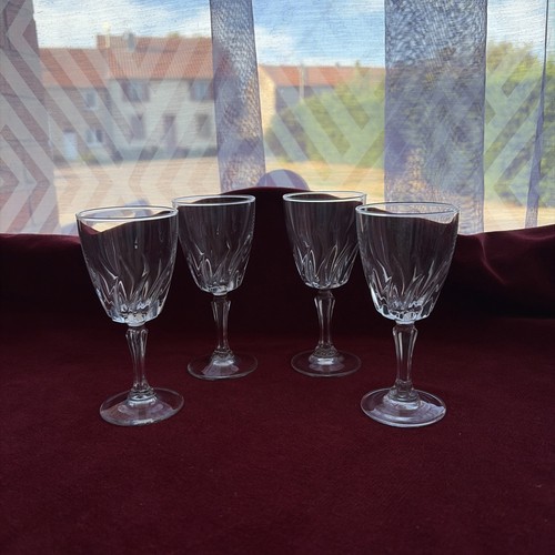 Verres vin blanc cristal - 4,