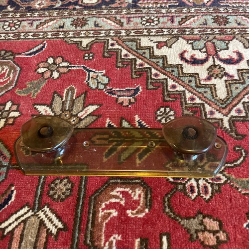 Patère double porte manteaux - double, porte-manteaux