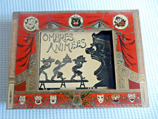 ANCIEN JEU LEON SAUSSINE-OMBRES ANIMEES-OMBRES CHINOISE-FIN XIXéme-A VOIR!!