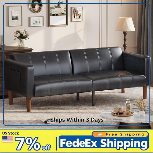 Convertible sofa bed faux - convertible, bed,