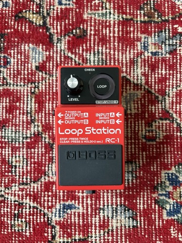 Boss loop station guitar - boss,